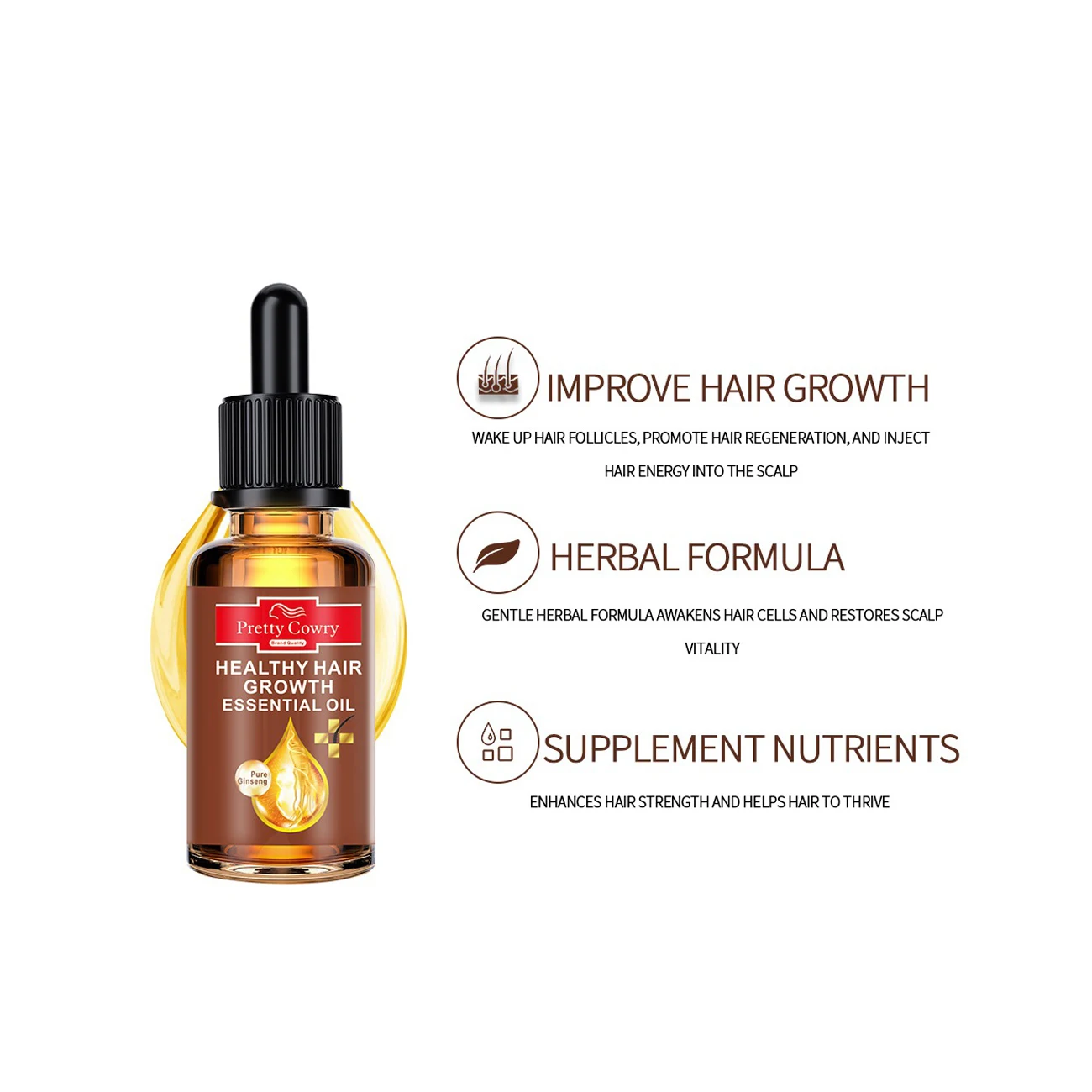 2021 Zingiber Officinale Root Hair Growth Oil Men  Private Label  Hair Oil Growth