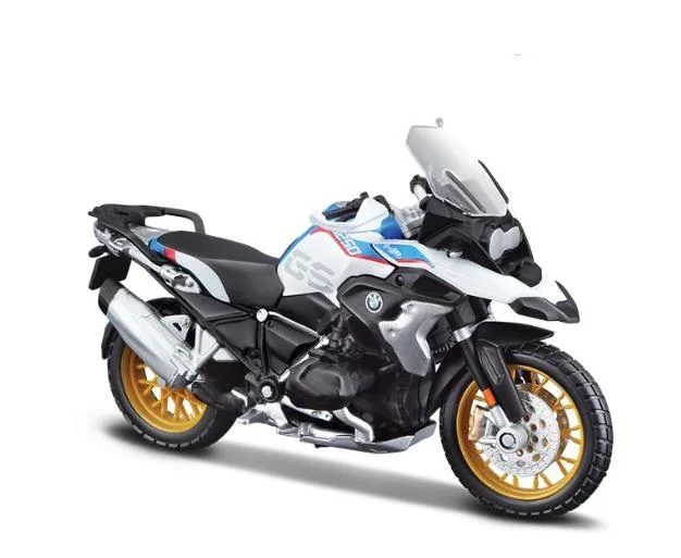 1/18 R1250 GS модель мотоцикла Акустооптическая амортизирующая металлическая машина игрушки