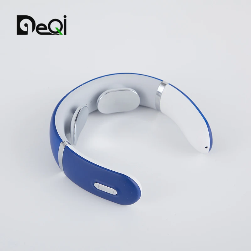 DQ-F2 Electronic Heat Massage Cushion Travel Plastic Cervical Vertebr Massage Instrument Travel Portable Vibrating Neck Massager