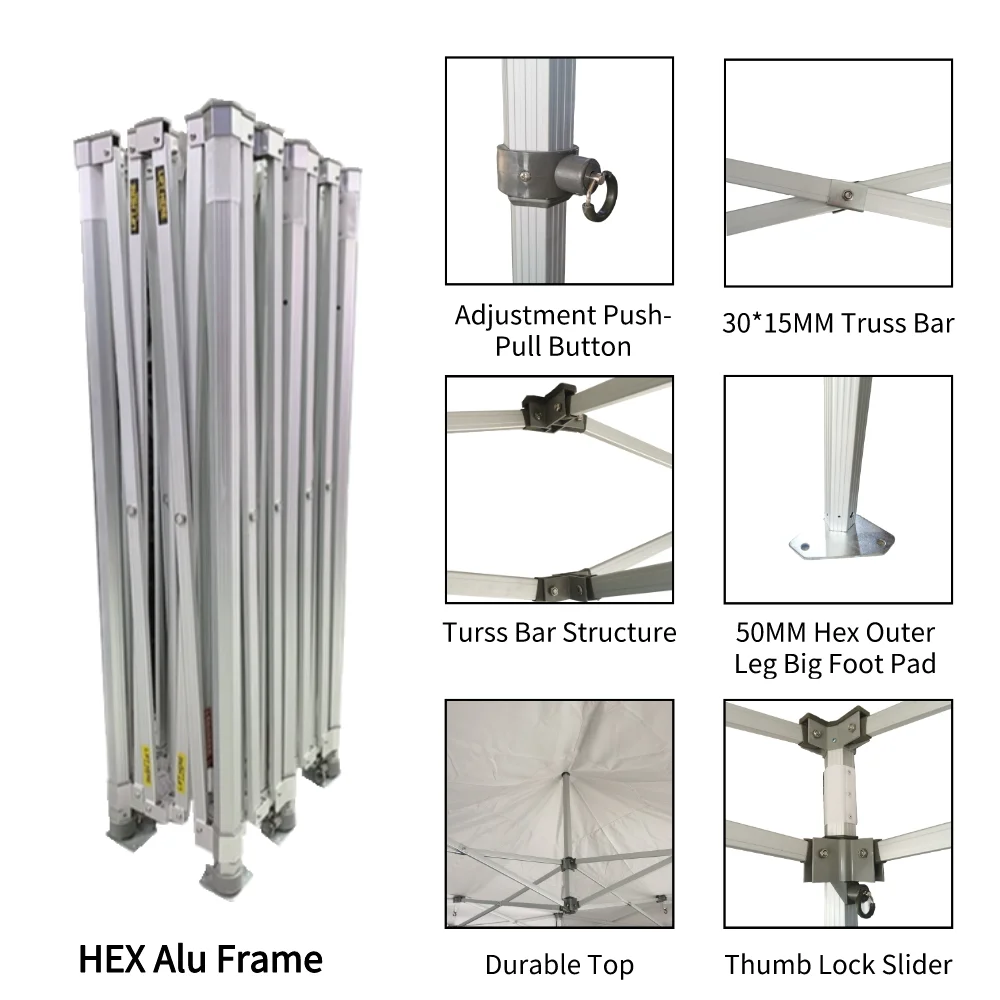 
Commercial trade Show Tent 10x20 Pop Up Canopy Tent Instant Shelter Canopies with side wall heavy duty canopy tent 