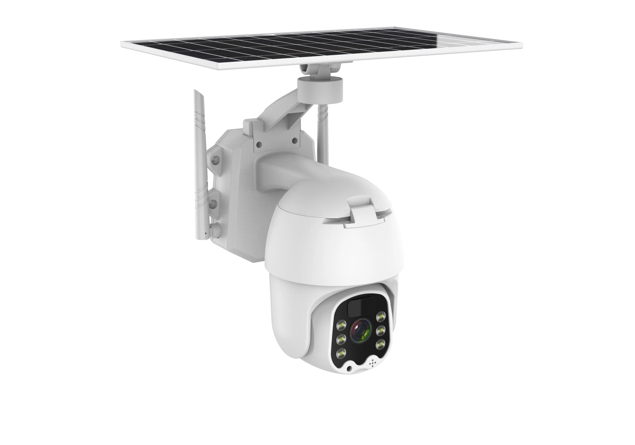 2MP Low Consumption Battery Powered Outdoor Solar IP Camera Wireless Bullet 4G Security Camera