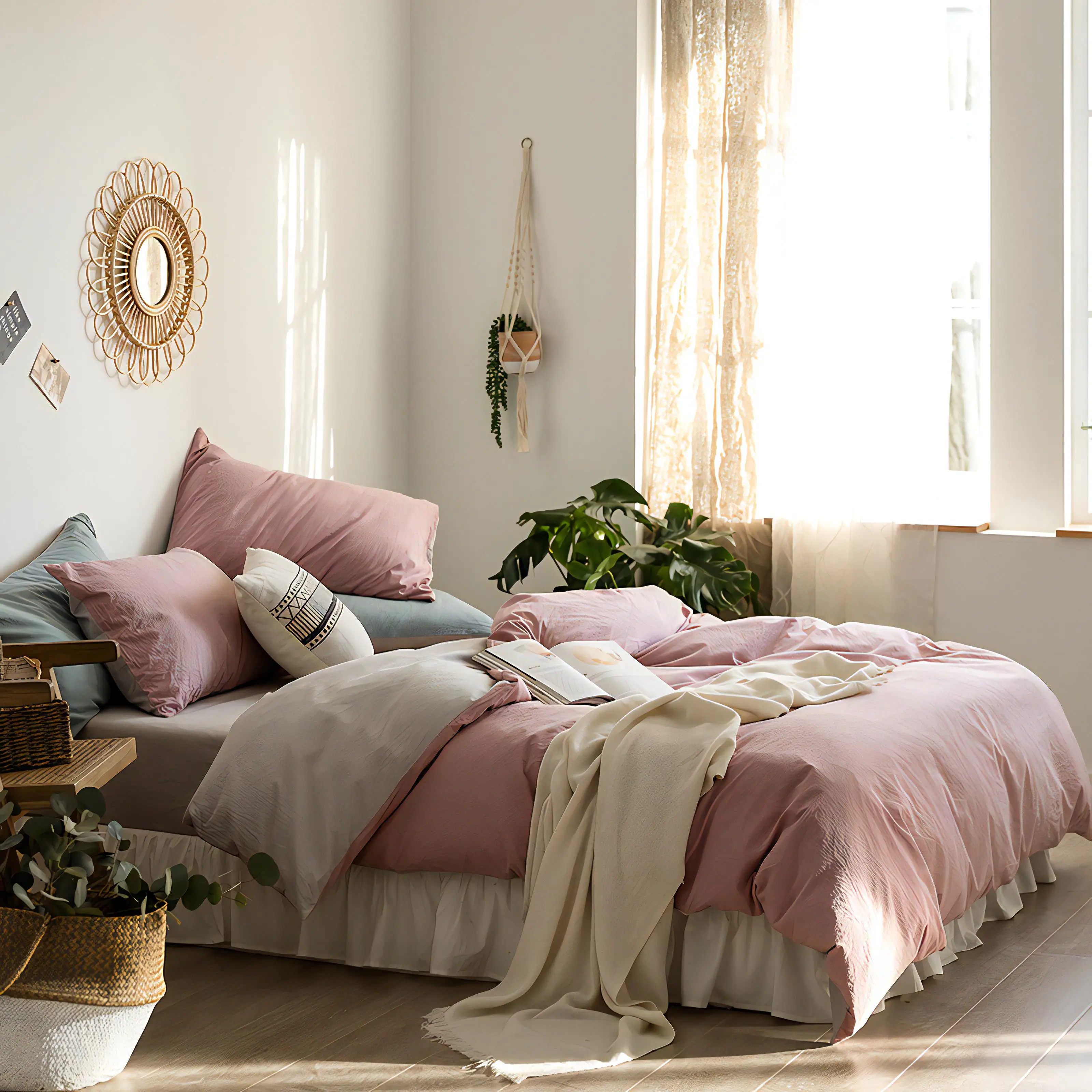 Taitang Hotel Bed Linen Bedsheet Luxury White Bedding Set Bed Sheet Set Queen King 100 Cotton Case Plain Quantity Cover Striped