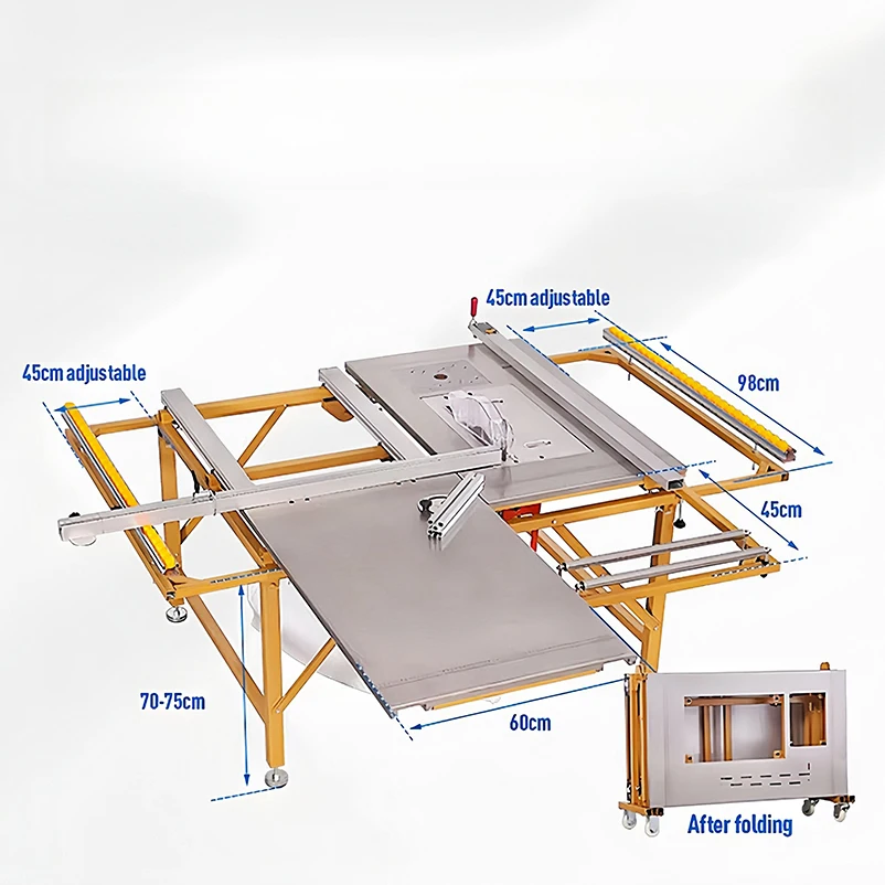 Industrial sandwich panel saw hot sale home made carpentry table saw for woodworking