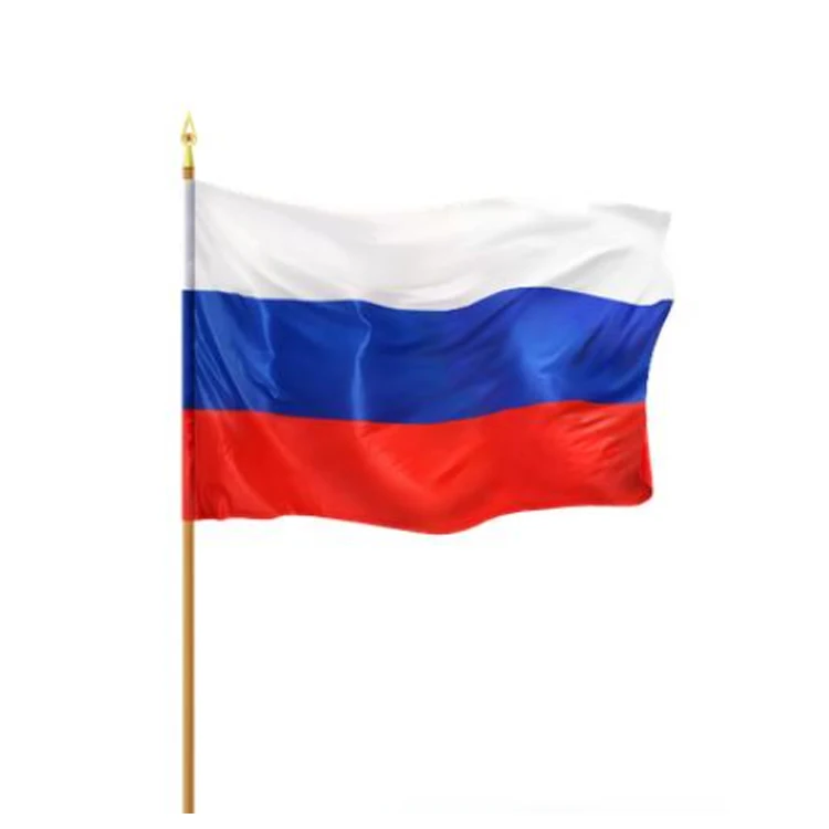 Высококачественный трехцветный Национальный флаг белый синий красный Российский национальный оптом полиэфирные Шелковые баннеры для страхования