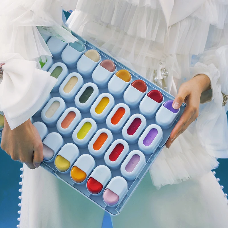 MIYA HIMI 43 Colors 80ml DIY Art Paint Washable Gouache Set for Kids