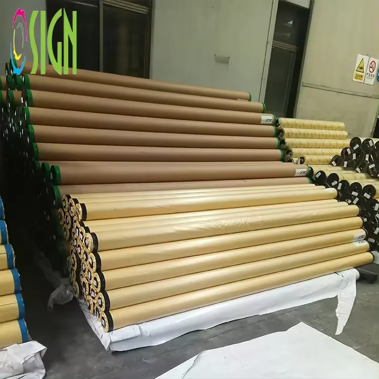 Cheap price Backlit/frontlit pvc flex banner roll printable materials for outdoor advertisement eco solvent printer