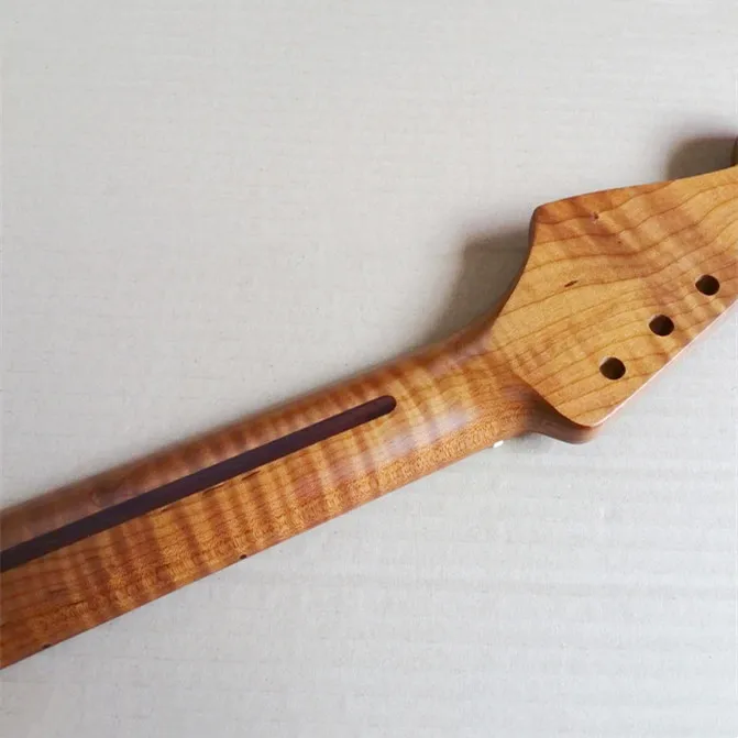 21 лад пламя кленовый гриф для гитары сатиновый Гриф электрогитары ST