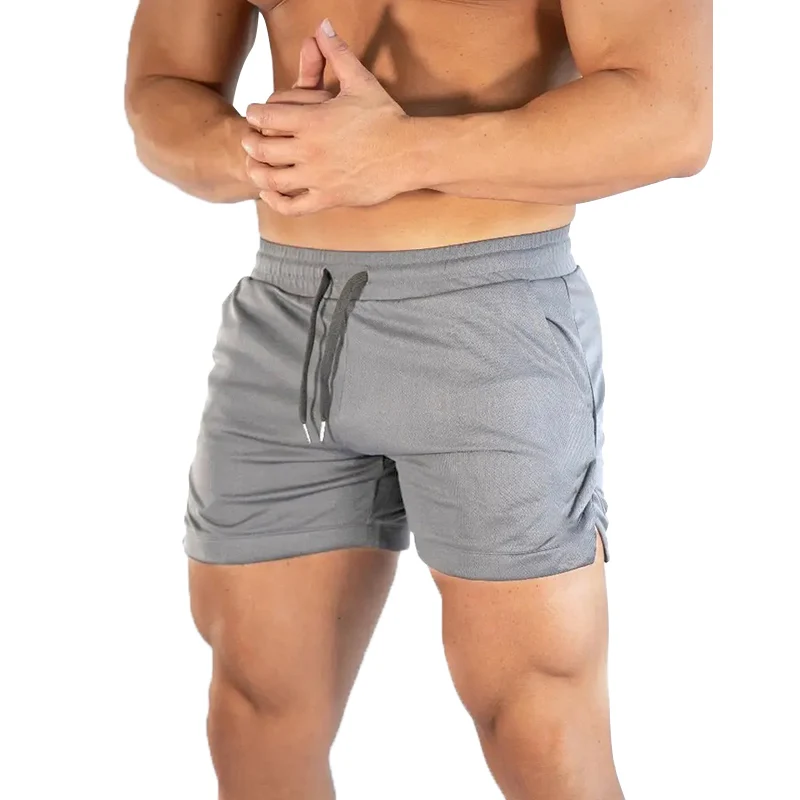 OEM Mens Gym Shorts With Pockets Double Men Workout Shorts Top Sale Men Sports Shorts