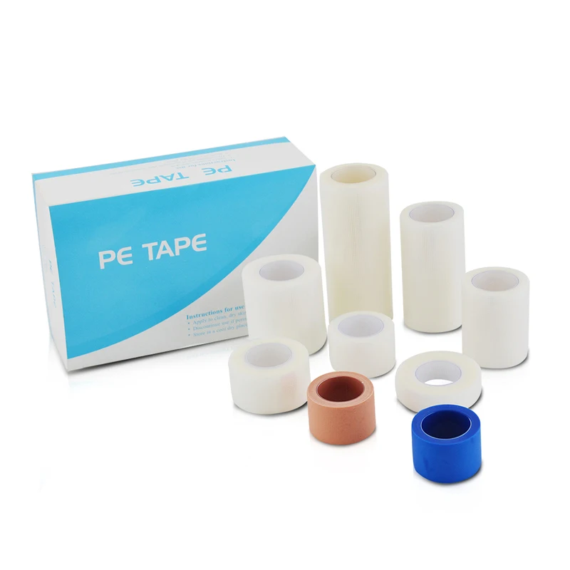 Transparent Surgical Tape PE Surgical Tape Bandages Adhesive Bandage Medical PE Tape