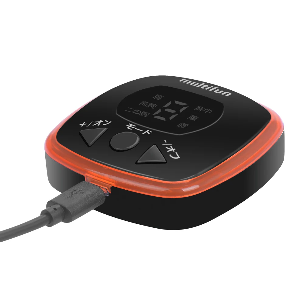 
Fitness Body Sport ABS Electrical Muscle Stimulator Portable Electro Muscale Stimulation Toner 