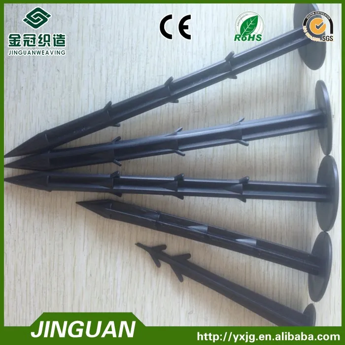 Factory sale plastic nail for agriculture mulch film