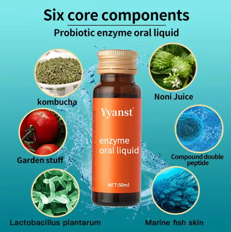 OEM/ODM private label slimming drinks customize flavor boost metabolism detoxify and beautify enzyme Oral Liquid