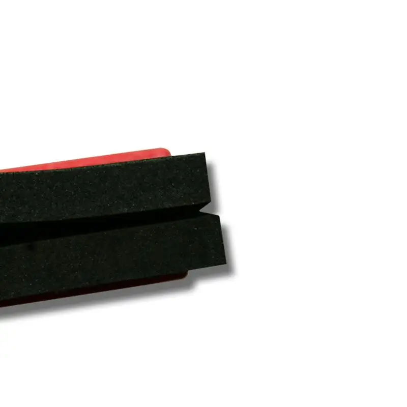 2022 New Arrival Matte Black Rubber Floor Squeegee Plastic Floor Wipers Dual Blade Eva Foam Floor Cleaning Squeegee