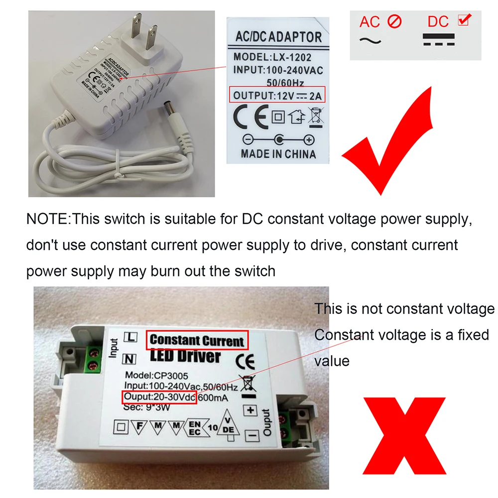 3.3.7V-24V 10A switch 24v Capacitive Module LED Dimming Control Lamps touch sensors