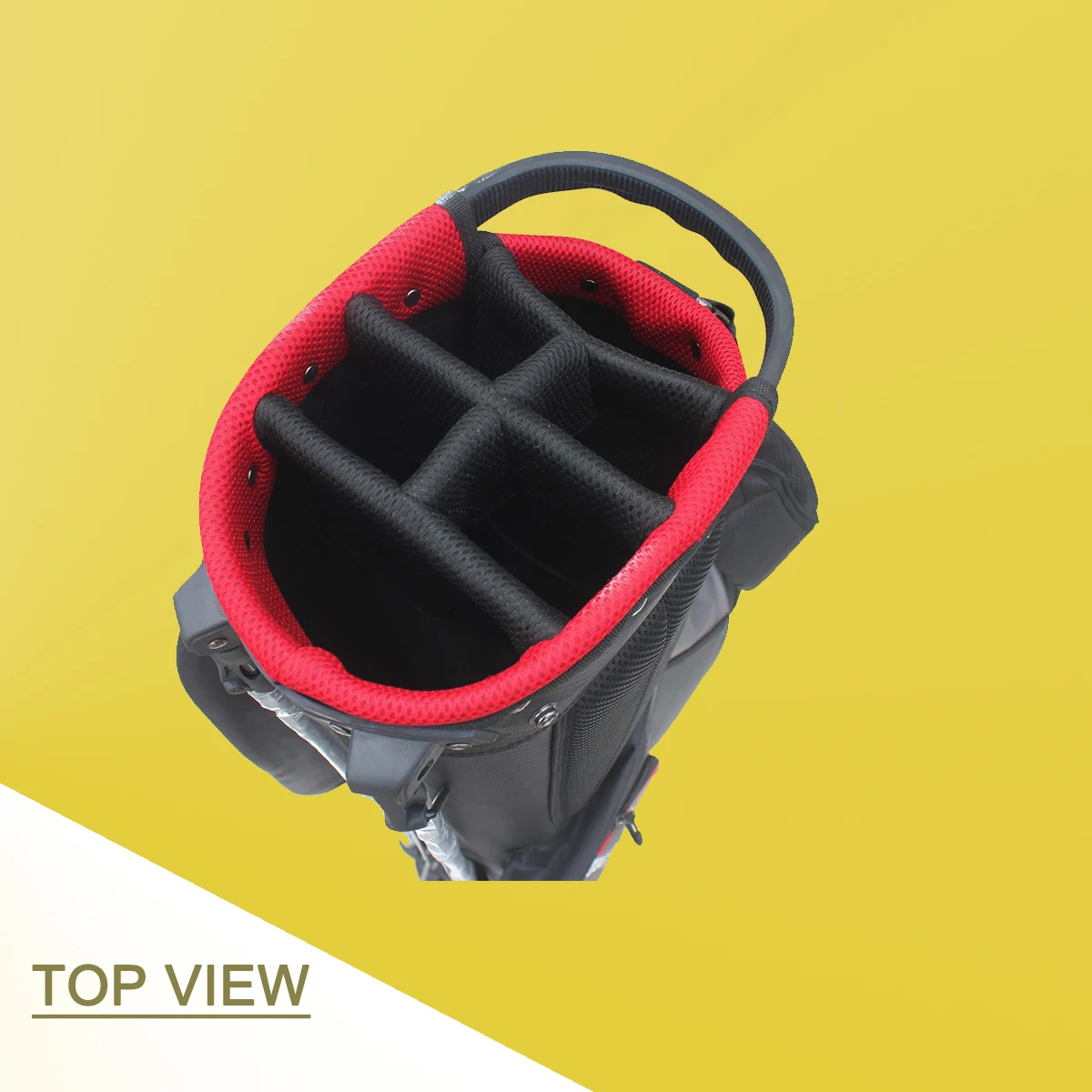 2022 профессиональная высококачественная популярная Индивидуальная сумка для гольфа с подставкой из полиэстера