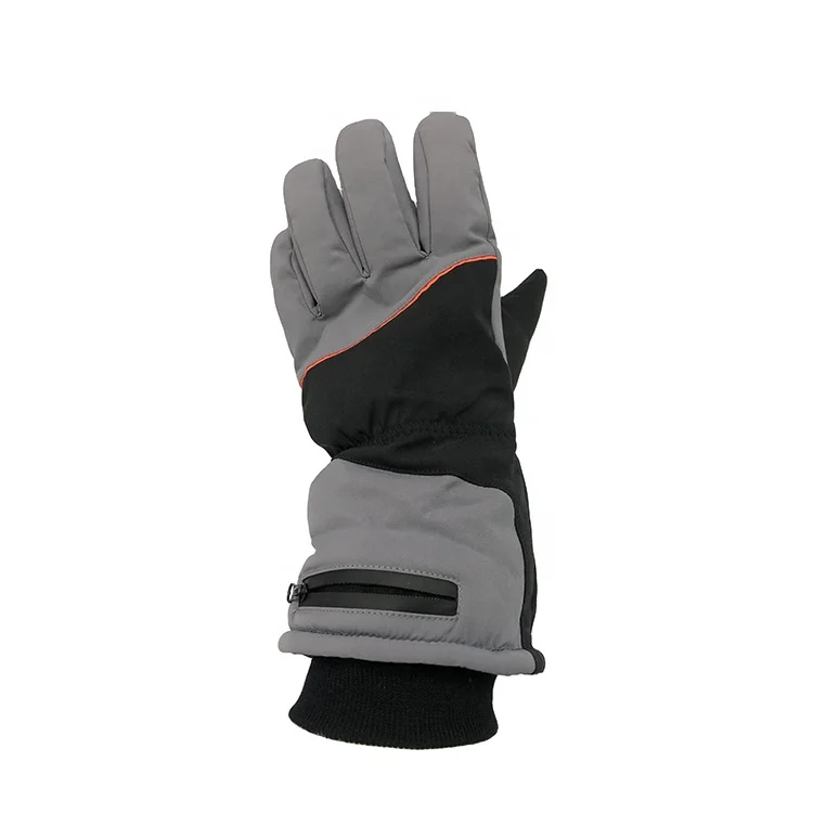 Оптовая продажа, уличная спортивная перезаряжаемая батарея, зимняя теплая водонепроницаемая перчатка с электрическим подогревом для мотоциклов и лыж