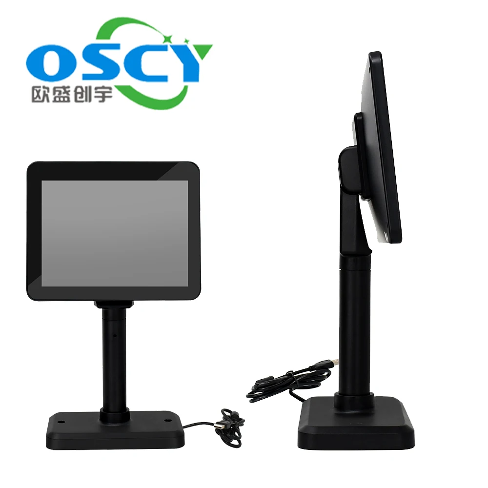 Oscy заводская цена PD-9700F Vfd Pos клиентский дисплей Usb/VGA порт полюс дисплеи
