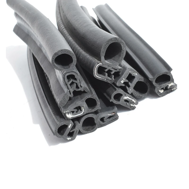 U-shaped side foam cabinet sealing strip dustproof waterproof rubber strip top foam electrical control cabinet rubber strip mech