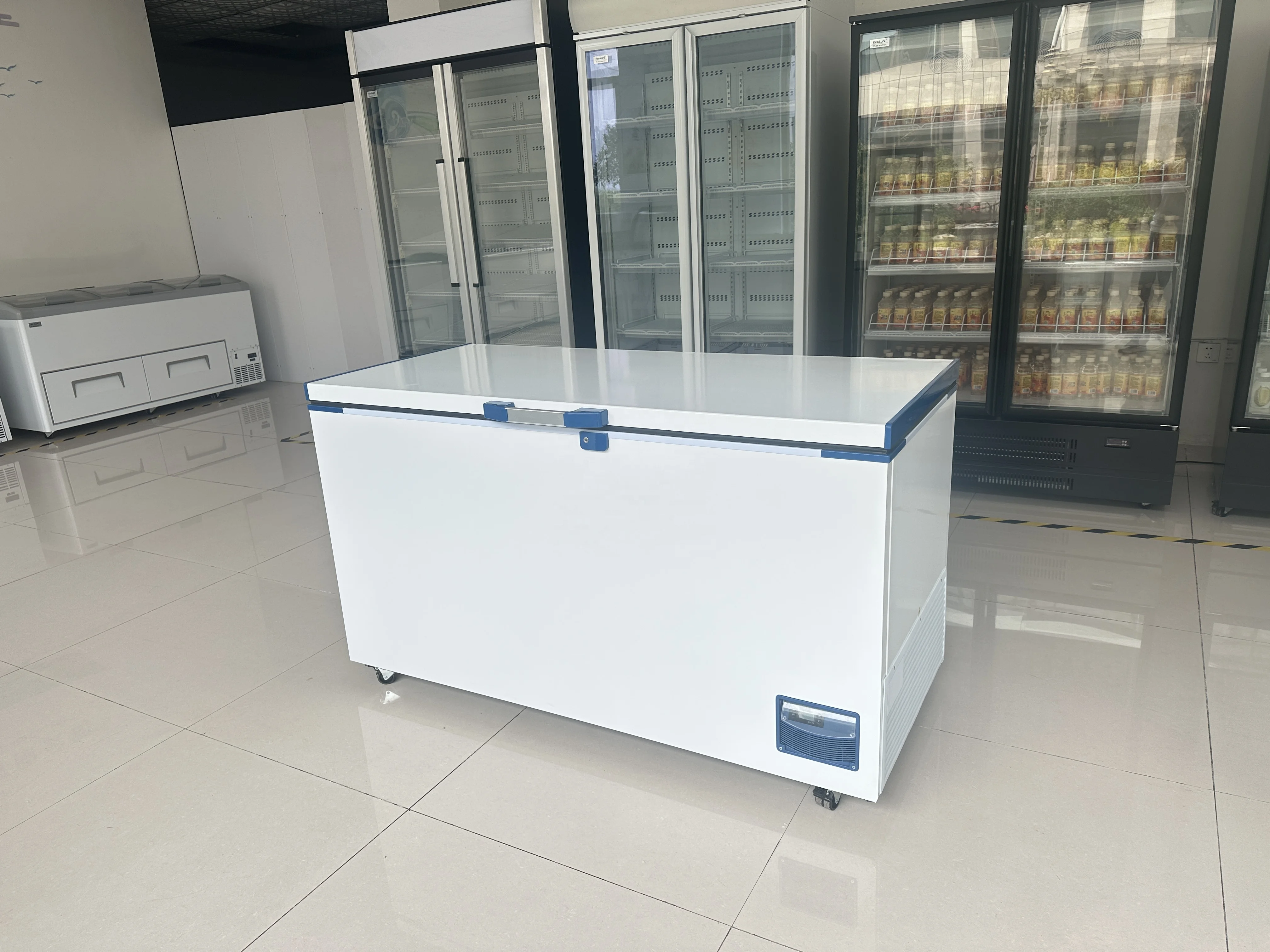 Kenkuhl ulltra-low temperature Freezer ultra low temperature chest freezer -40 ultra low horizontal display freezer