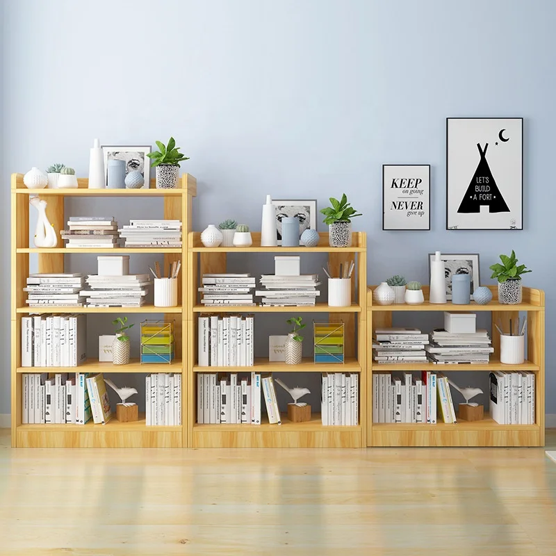 Modern Home Solutions 2, 3, 4 Tier Wooden Bookcase Shelving Display Storage Wood Shelf Shelves Unit