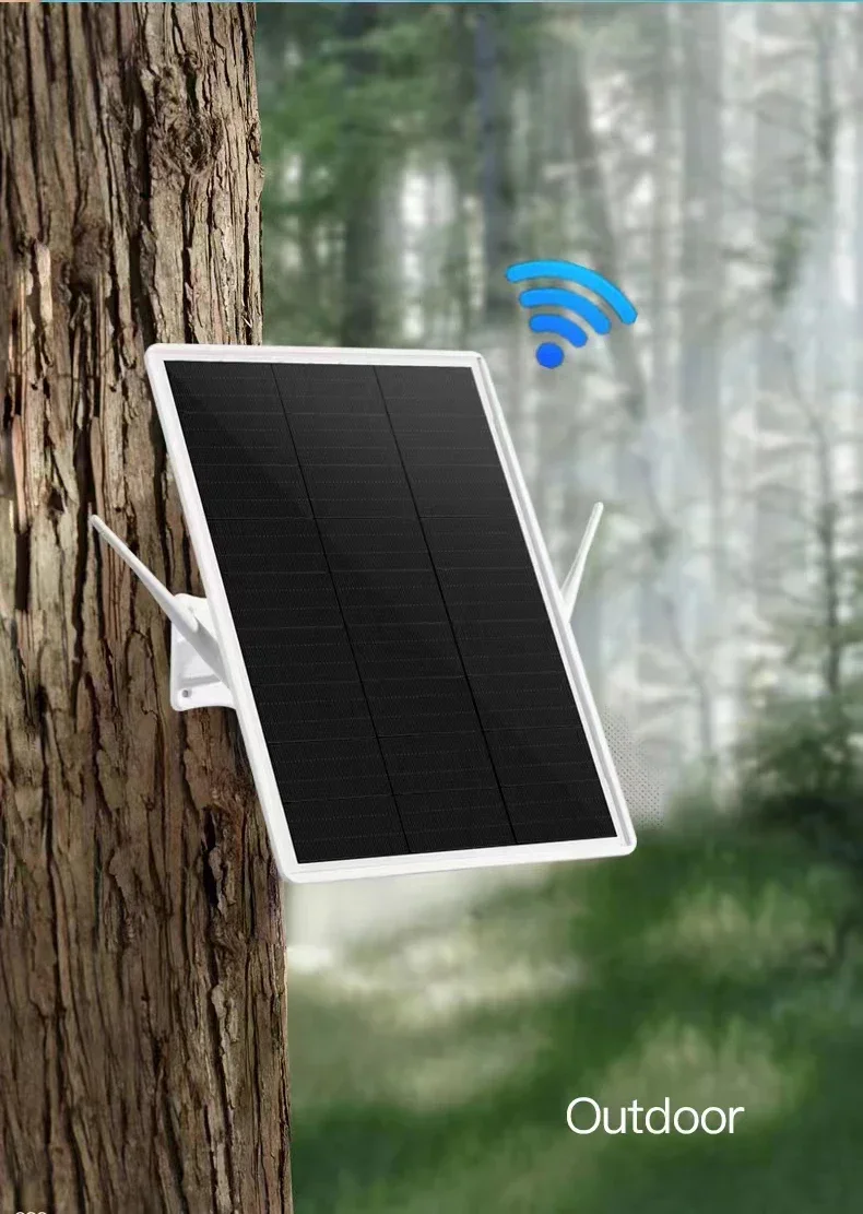 15W Outdoor Solar 4G Sim Card Router Panel Wireless WiFi  26000mAh Lithium Battery  Power Low Power Repeater