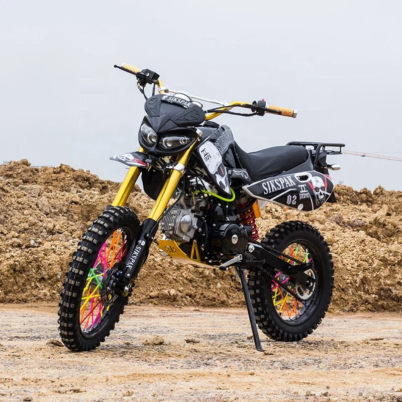  Бензиновый другие мотоциклы 125 cc генератор с воздушным охлаждением мощностью удар и электрическим запуском внедорожных мотоциклов взрослых 4 такта большими колесами