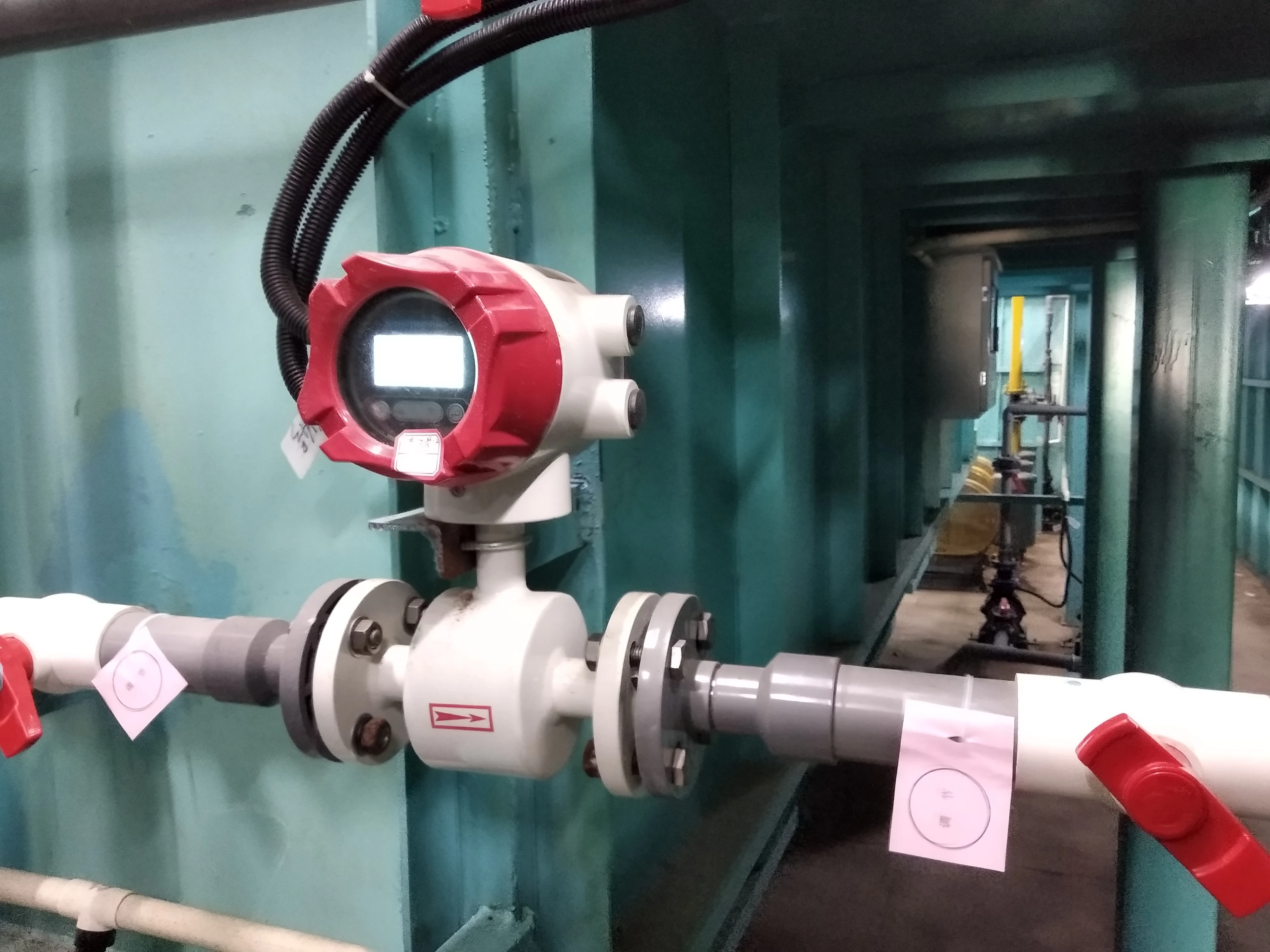 Hot sale IP68 liquid electromagnetic flow meter milk intelligent waterproof sea water electromagnetic flowmeter