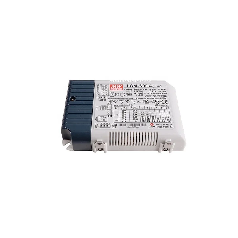 Original MEAN WELL LCM-60 60W Wireless Lighting Constant Current LED Driver Solution