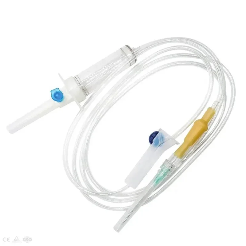 CE ISO Good Quality Children/Adult Luer Lock/Luer slip IV Infusion Set Transfusion Systems Disposable Infusion Set