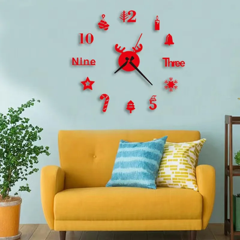 3D Modern Design Wall Clock