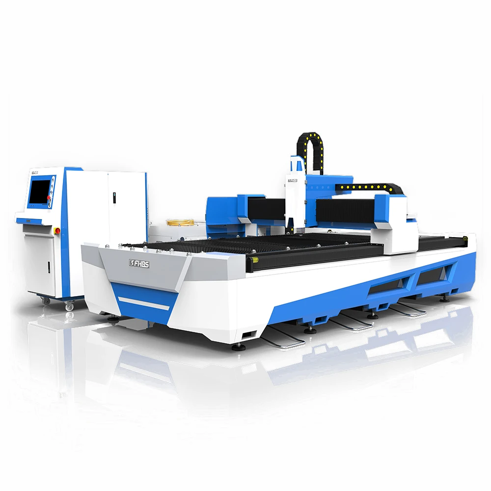 FHBS 1kw pipe carbon cnc and laser cutting combine machines laser metal sheet plate ube pipe cutting equipment