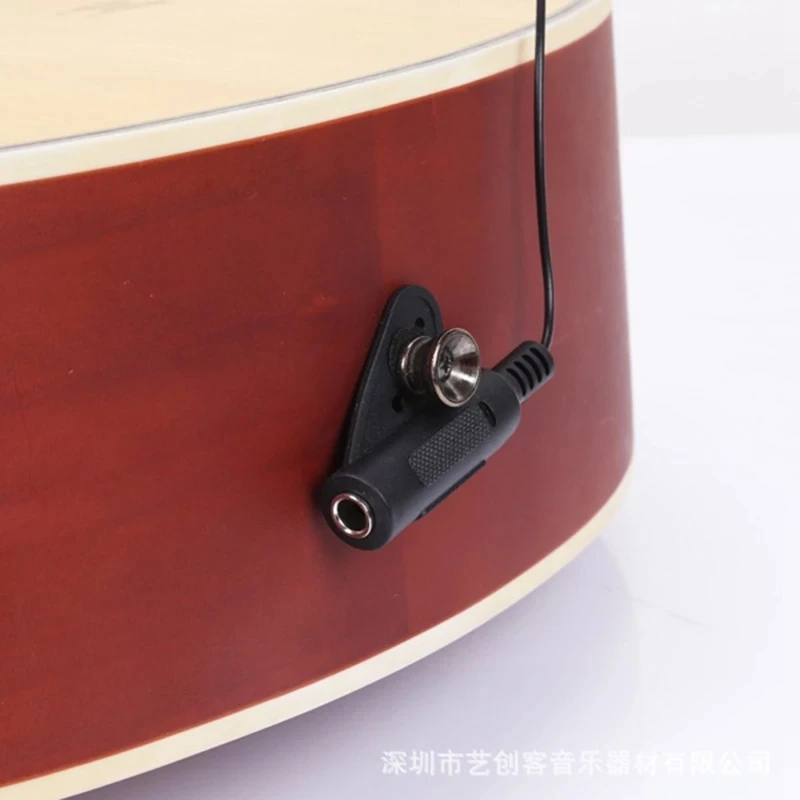 Professional Guitar Patch Pickup Ad-20 Piezo Contact Microphone Pickup For Guitar Violin Ukulel Guitar Accessories
