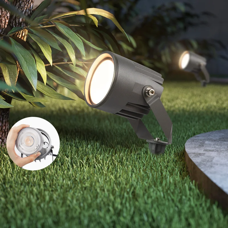 IP67 Outdoor AC220V AC/DC12-24V Spot Light Led Spotlights for Garden Lamp Trees