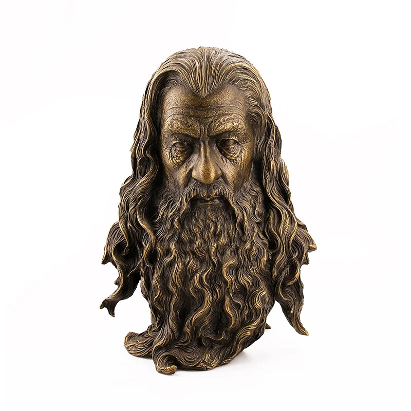 Custom Metal arts crafts Sculpture Bronze Statue brass craft portrait statue