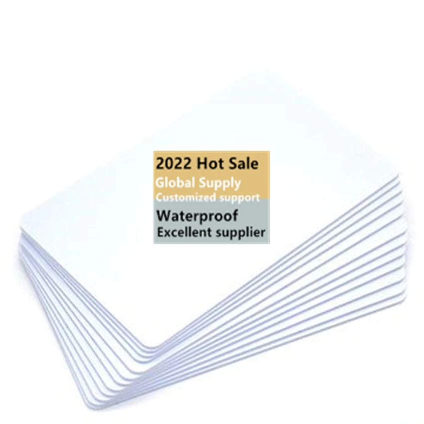 Classic 1k 13.56mhz rfid blank pvc credit cards ntags 215 blank business id atm card customized custom question cards