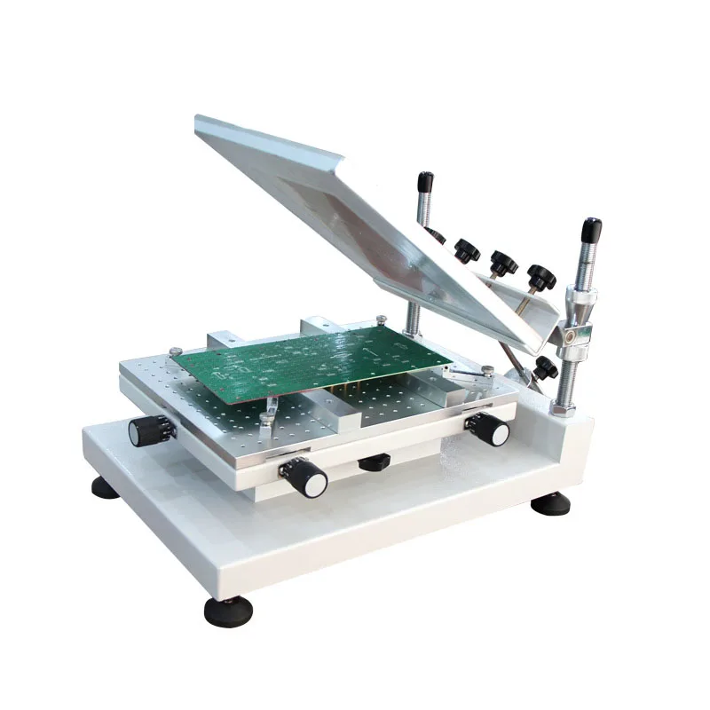 SMT machine line Chang Heng domestic manual brush tin table CHMRO418 screen printing table