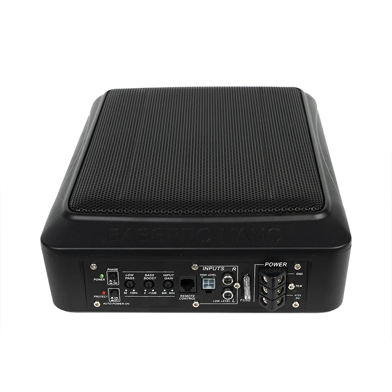 Active Subwoofer Speaker 120W Car Amplifier Audio Car Under Seat Subwoofer Car 10 Inch 1000 Watt