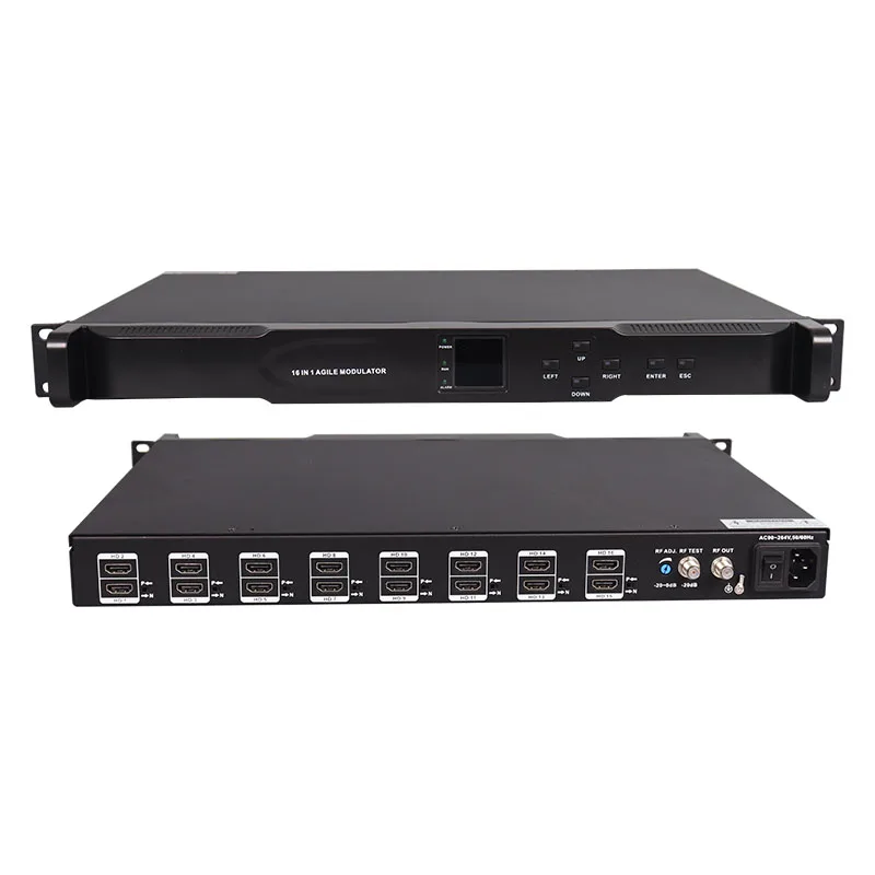 16 в 1 HD гибкий модулятор аналоговый NTSC или PAL канал модулятор RF