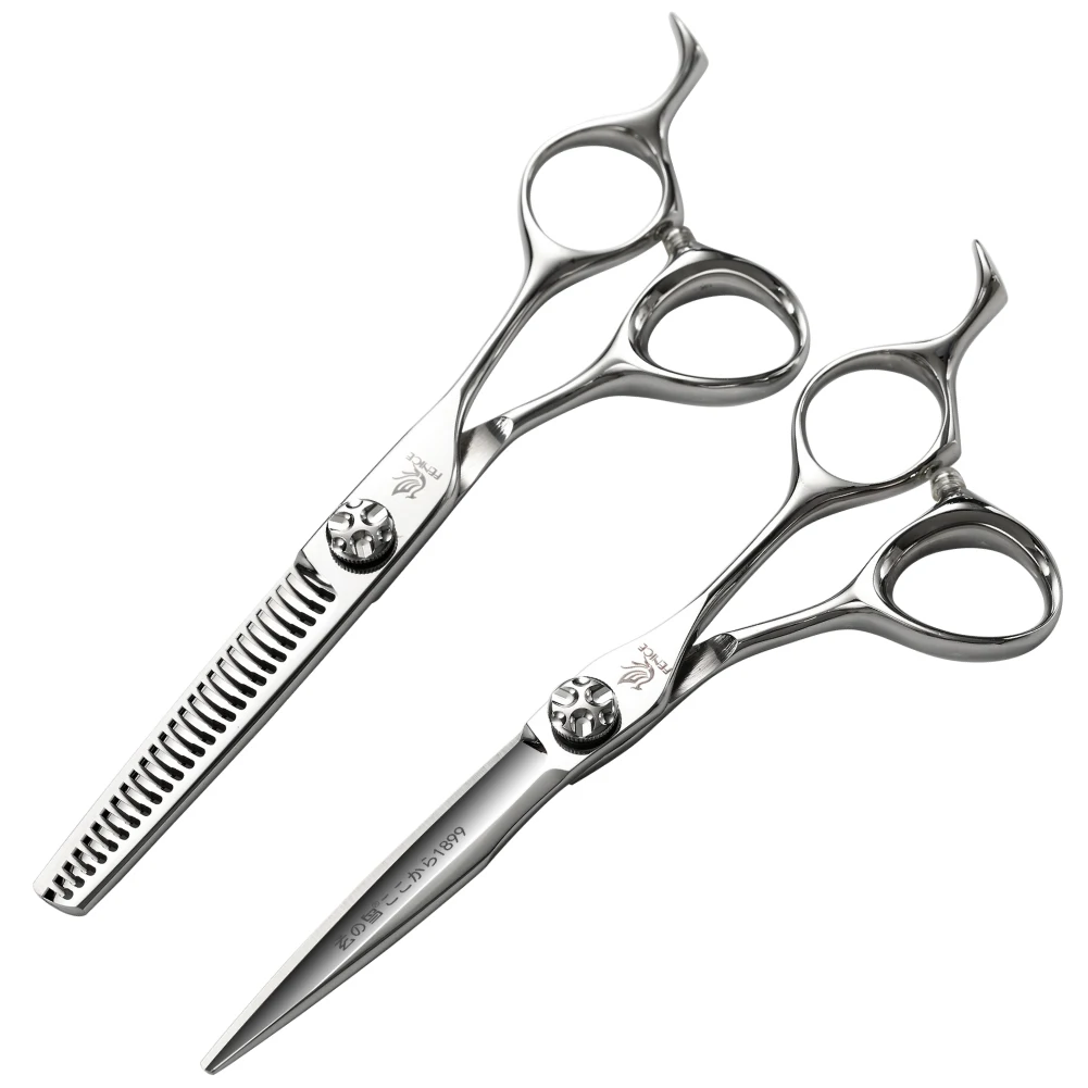Hand Made 6 Inch Barber Shears Hair Cutting Scissors Professional Set