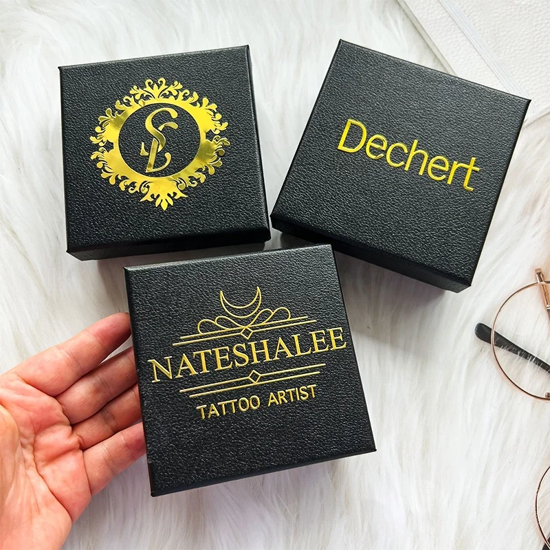 Multiple Use Waterproof Permanent Adhesive Gold Foil Transfer Metal Stickers Holographic 3D UV Transfer Labels For Packing