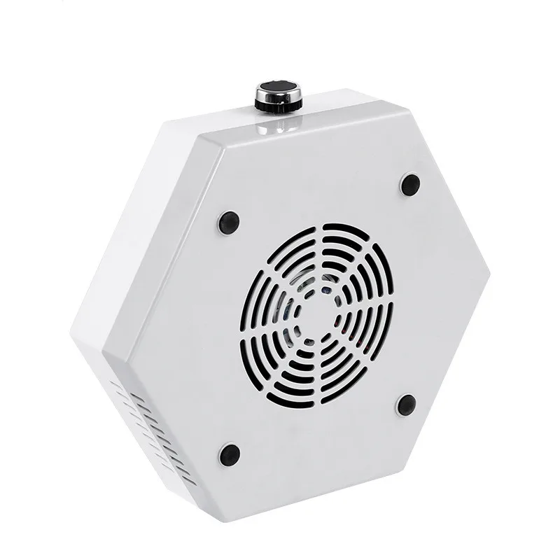 New 80W Japanese nail dust collection with filter and adjustable wind speed is used in mini nail shops