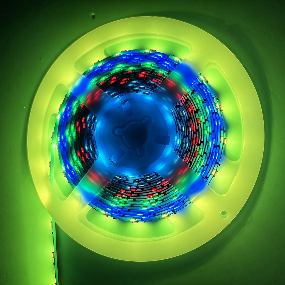 Custom light supplier low temperature high brightness waterproof programmable colour 3535 rgb changeable led smart strip light