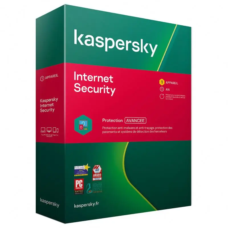 Kaspersky internet Security 1year rus region