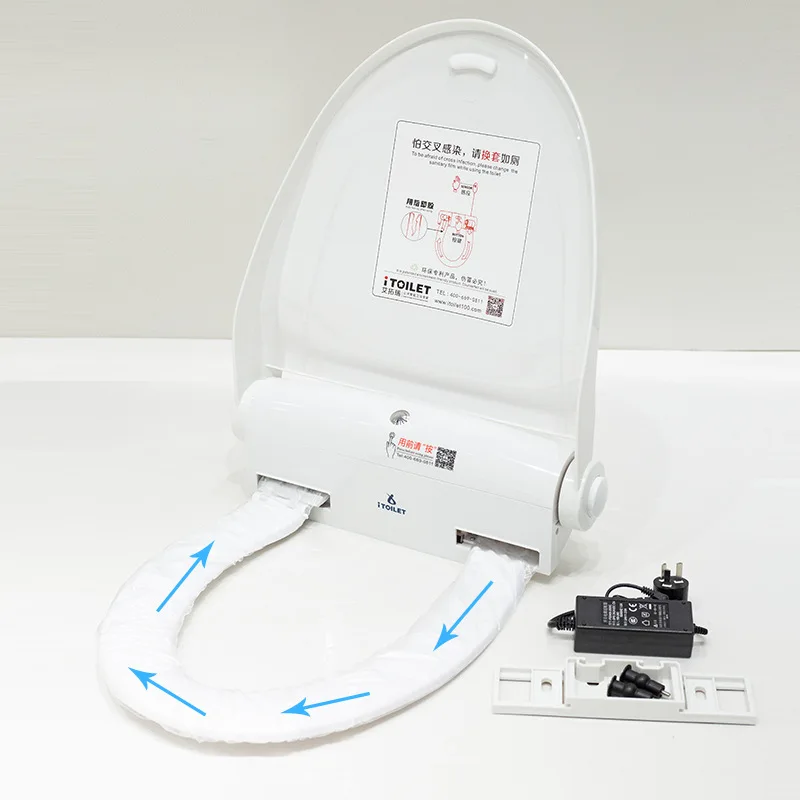 modern wholesale oem smart intelligent round electronic sensor dry electric heated bidet bathroom toilet seat cover