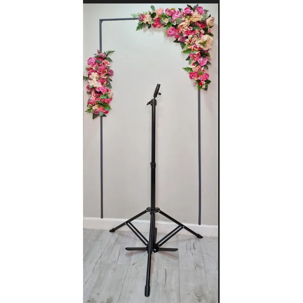 Mannequin Head Tripod,Adjustable stainless  Tripod Stand Holder for Hairdressing hair training tool