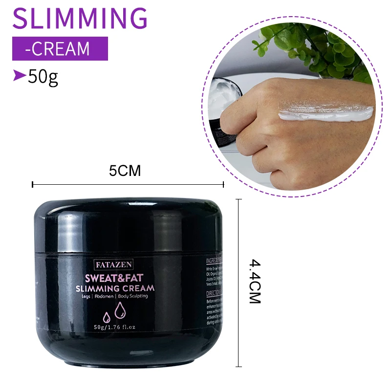 Private Label Slimming Fat Burning Waist Slimming Cream Sweat Gel Stick OEM Weight Loss Massage Cream Fat Burner Sweat Cream