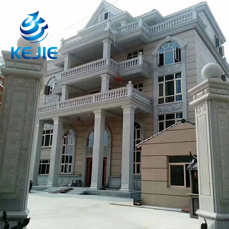 ABS Plastic Material Mold For Concrete Casting Square Roman Column Pillar Mold