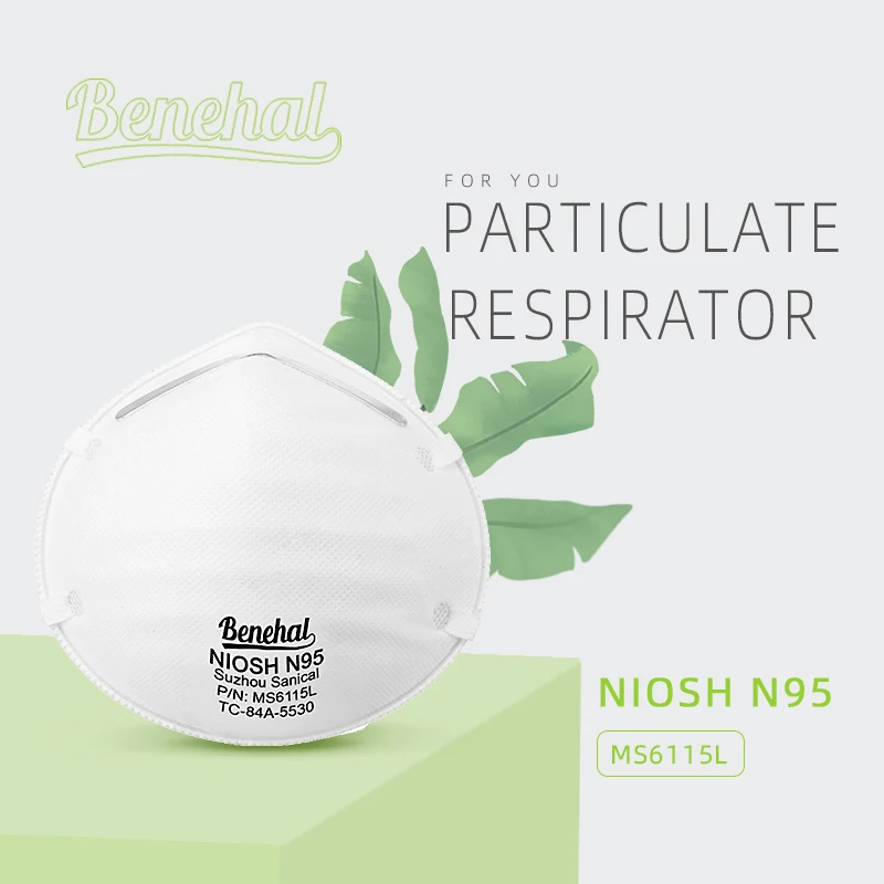 Cheap facemasks N95 cup style mask head wear N95 best price respirator hot sale N95 respirator PPE masks PPE N95 without valve