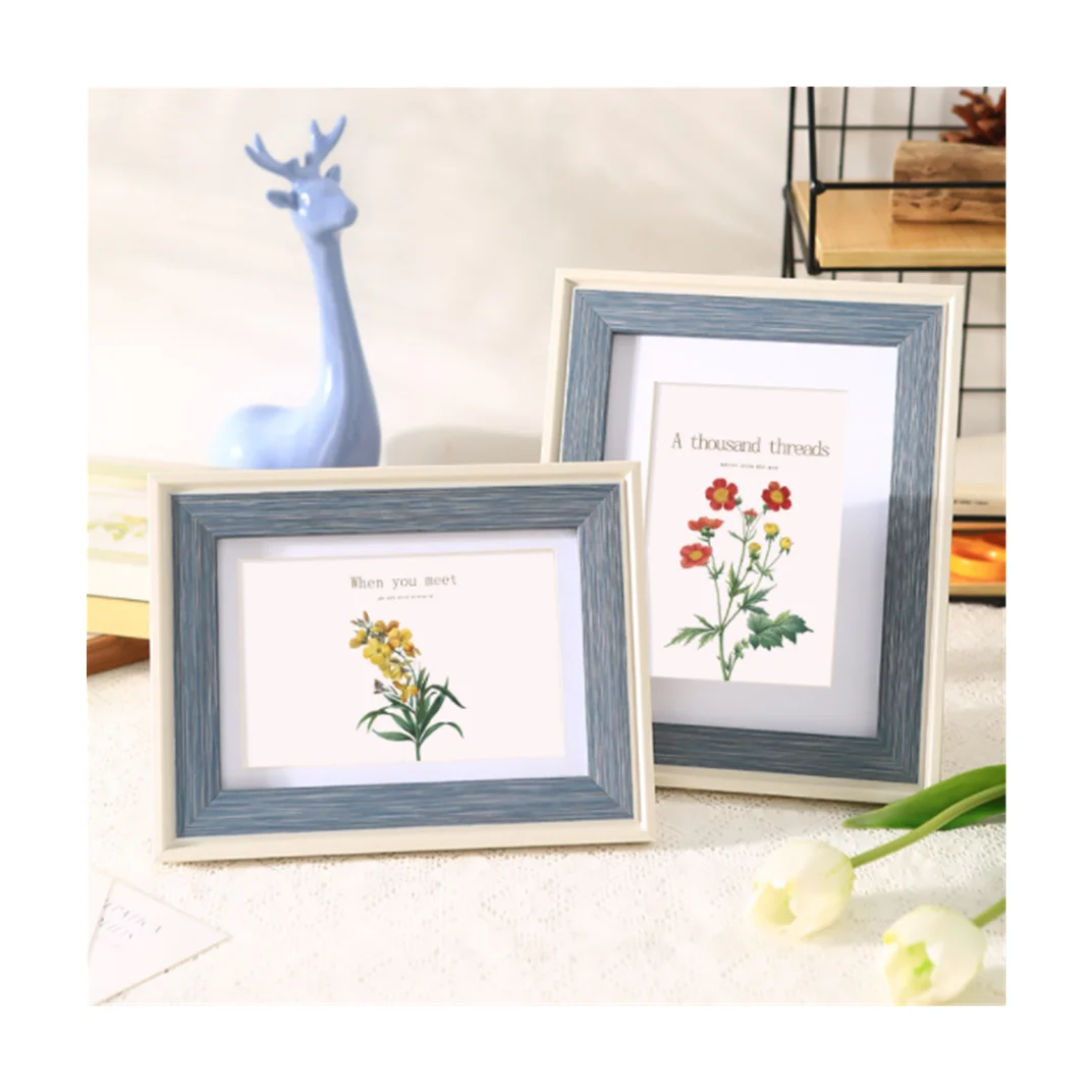 Wholesale Stylish A4 A3 Paper Size Light Plastic Art Picture Photo Frame for home decorate