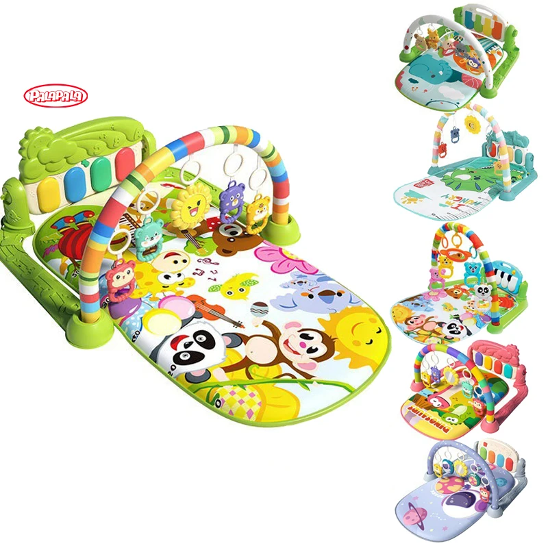 2024 New Baby Music Rack Play Mat Kid Rug Puzzle Carpet Piano Keyboard Infant Playmat Early Education Gym Crawling Game Pad Toy
